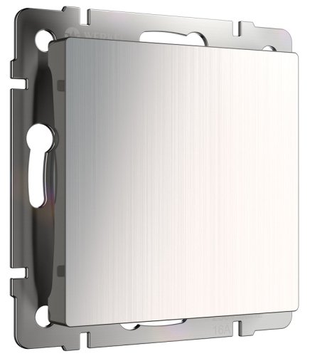 Заглушка без рамки Werkel глянцевый никель картинка